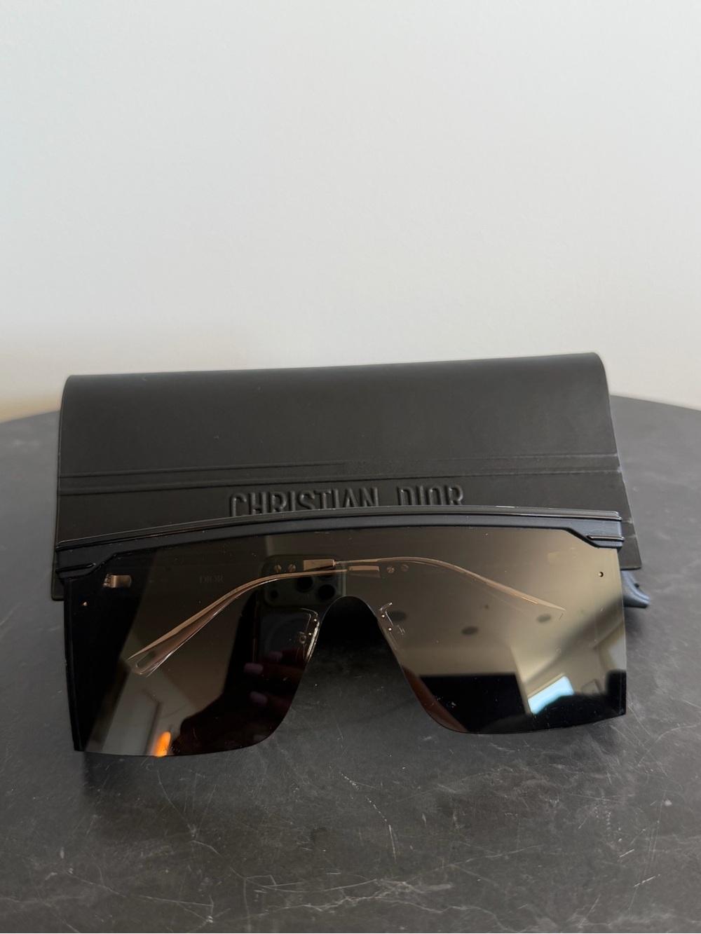 Christian Dior “DiorClub M1U” Shield Sunglasses